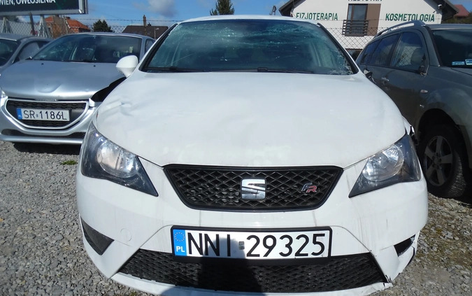 Seat Ibiza cena 5900 przebieg: 117200, rok produkcji 2014 z Kudowa-Zdrój małe 301